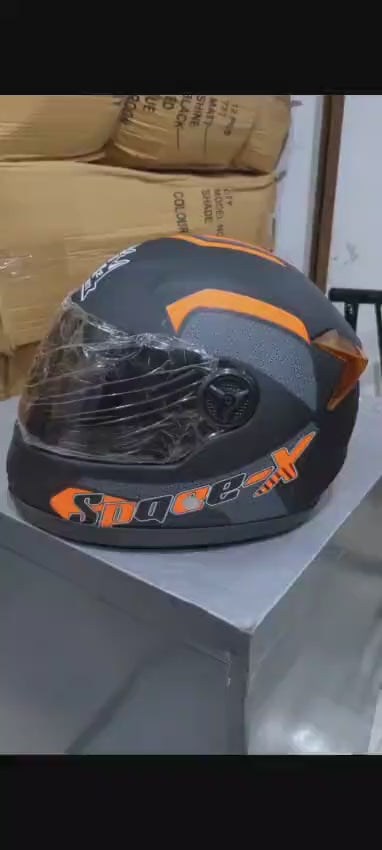 Space X Helmet - Ride Safe, Ride Bold.