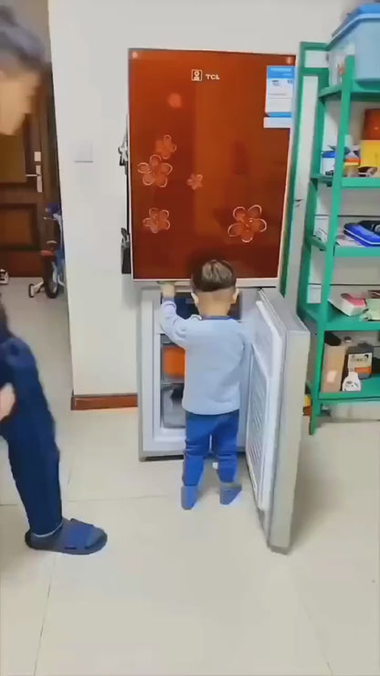 Refrigerator Child Safety Lock with 3M Adhesive (No Drilling Required)