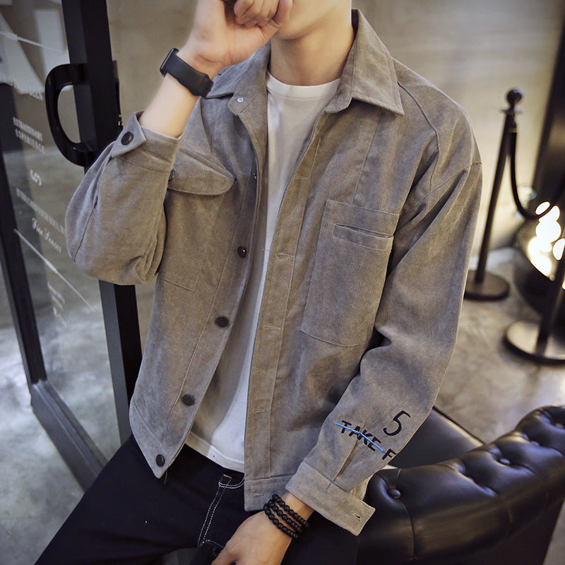 A generation of Autumn New coat men's Korean trend student slim jacket trend casual jacket