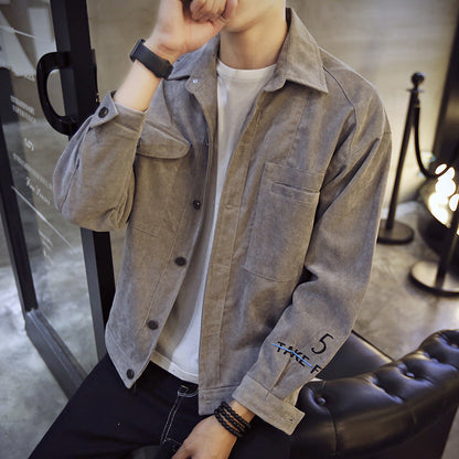 A generation of Autumn New coat men's Korean trend student slim jacket trend casual jacket