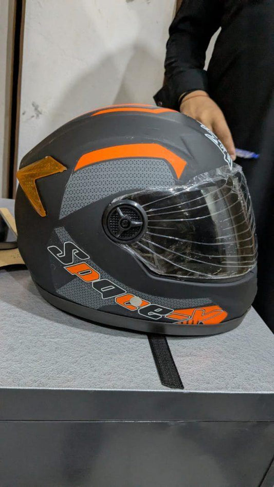 Space X Helmet - Ride Safe, Ride Bold.